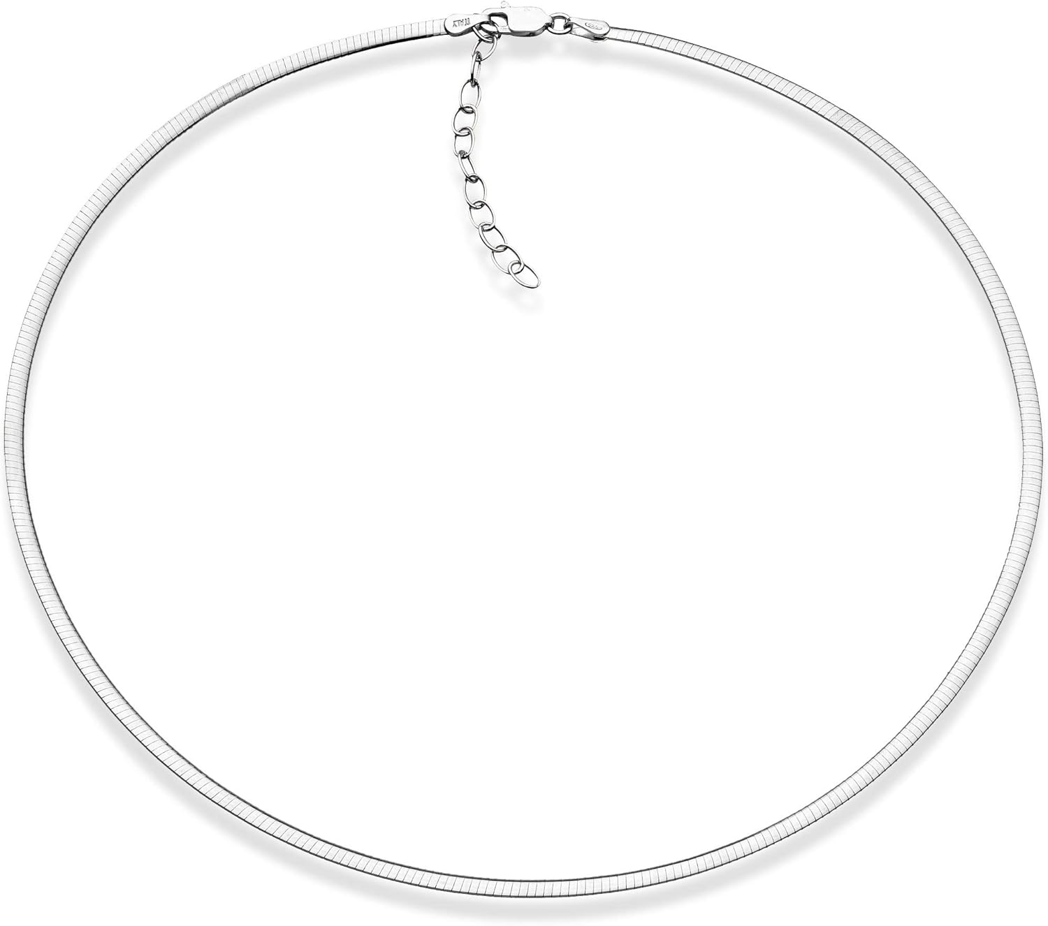 格安！K18 中空ロープチェーンネックレス 50cm2.4gアジャスター付き